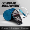 image:imageHayabusa 40 Perfect Stretch Boxing Hand WrapsBlue Geo