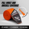 image:imageHayabusa 40 Perfect Stretch Boxing Hand WrapsOrange Maze