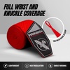 image:imageHayabusa 40 Perfect Stretch Boxing Hand WrapsRed Maze