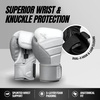 image:imageHayabusa T3 Boxing Gloves  SparringWhiteGrey